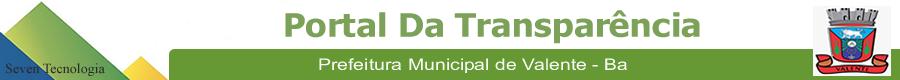 Portal Transparência da Prefeitura de Valente - Ba